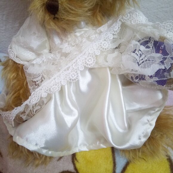 Annette Funicello, Elizabeth Grace Jointed, Stuffed Teddy Bear (Selling As Is) - Picture 9 of 11